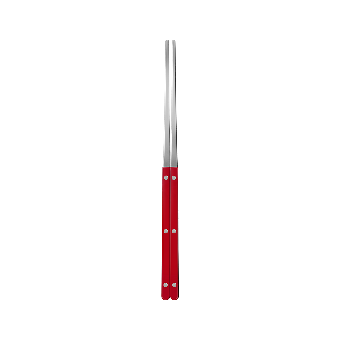 바겐슈타이거 스텐 304 셀레스트 벨루어 커트러리 찹스틱 브릭 레드(WAGENSTEIGER Stainless Steel 304 Celeste Velour Chopsticks (Brick Red)) - 1