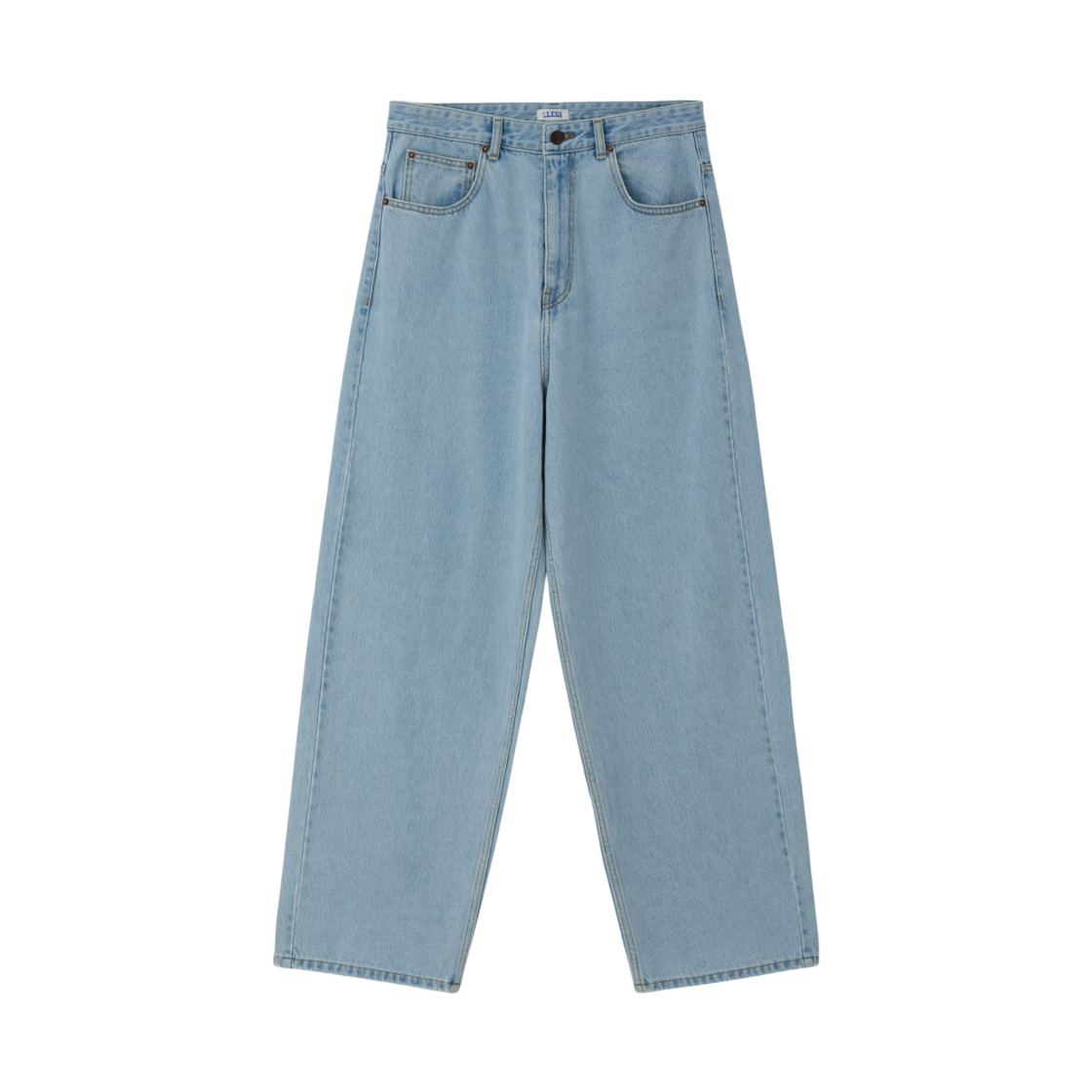 LL25WDPT002LB LLEGE Classic Skater Denim Light Blue