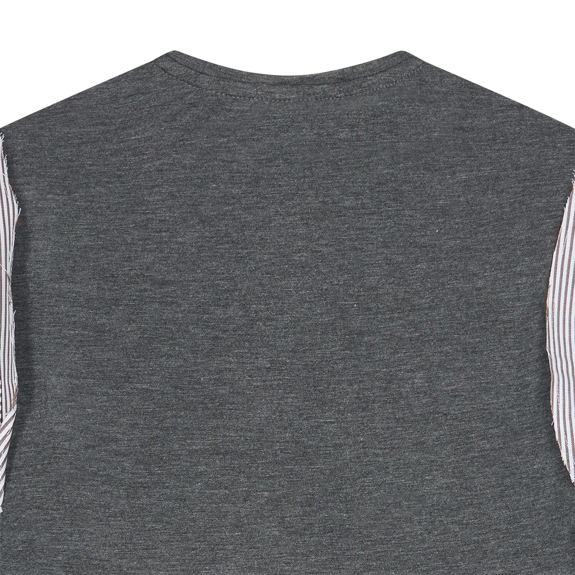 레이브 리뷰 우먼 이레나 탑 그레이 멜란지 - 26SS(Rave Review Women Irena Top Grey Melange - 26SS) - 4