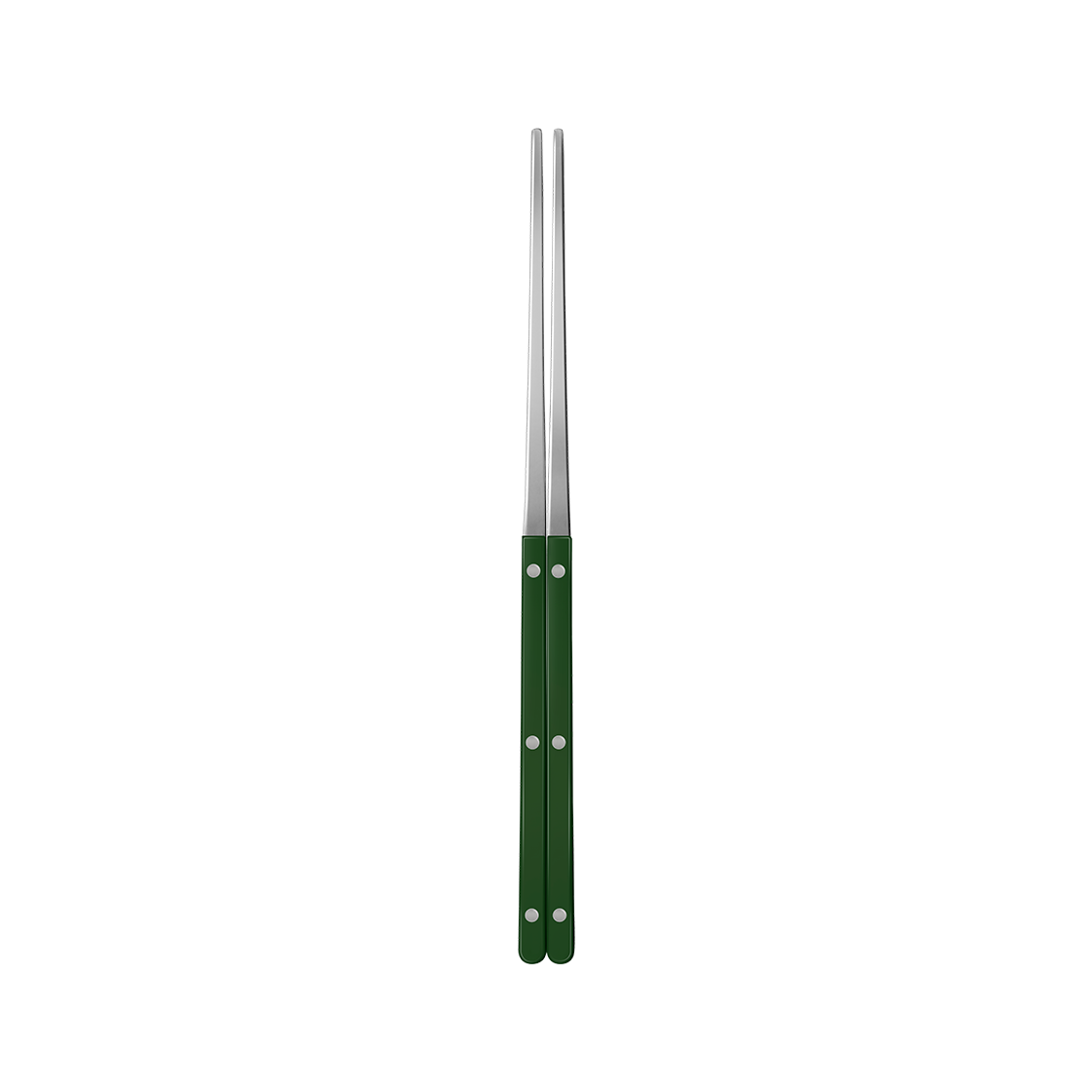 바겐슈타이거 스텐 304 셀레스트 벨루어 커트러리 찹스틱 올리브 그린(WAGENSTEIGER Stainless Steel 304 Celeste Velour Chopsticks (Olive Green)) - 1