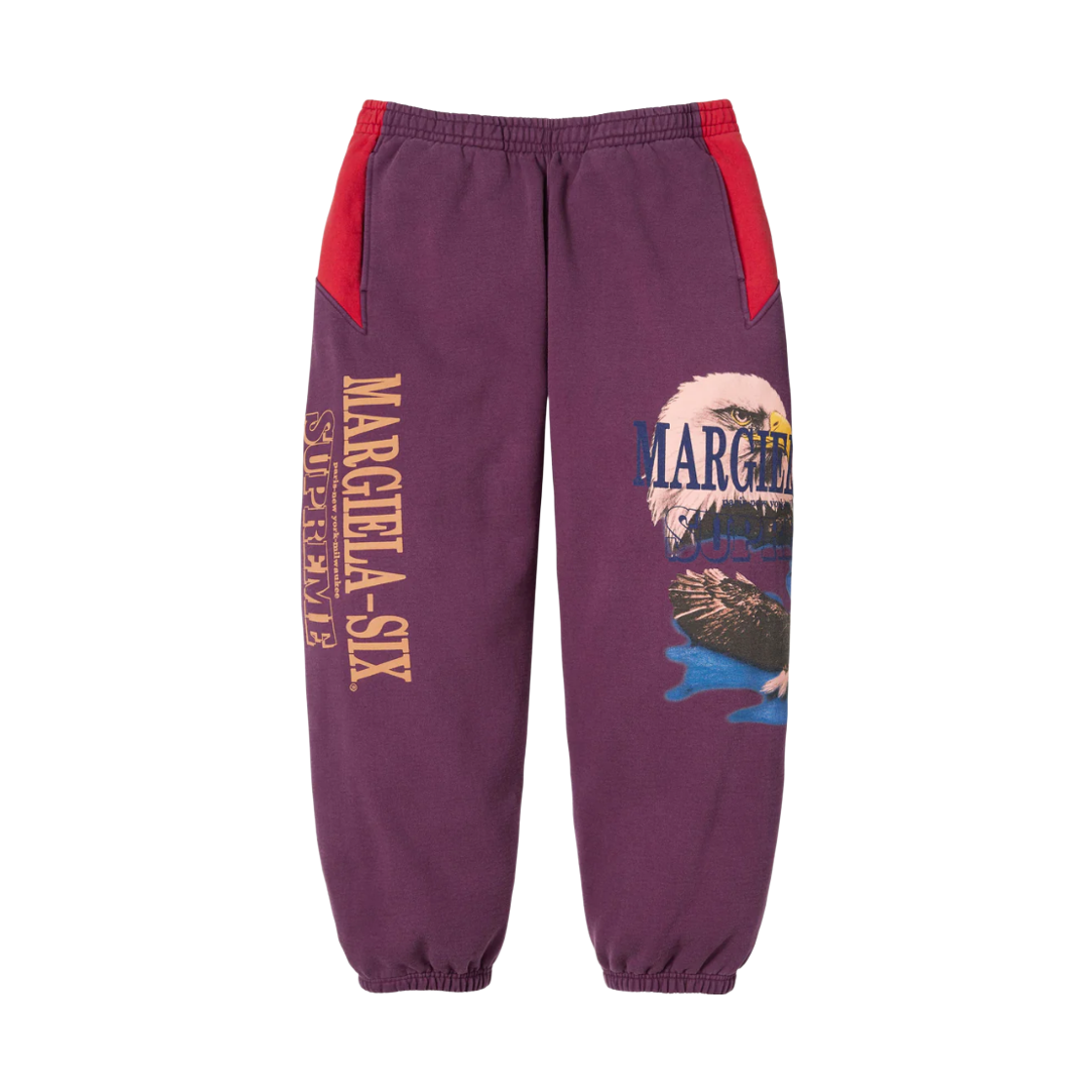 - Supreme x MM6 Maison Margiela Eagle Sweatpant Purple - 26SS