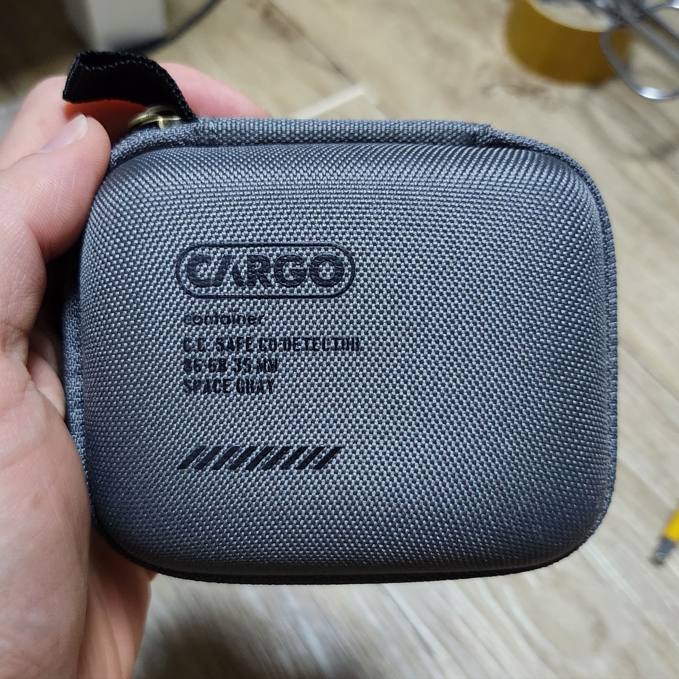 CARGO CONTAINER Safe Co-Detector Gray 착용 스타일 - 5