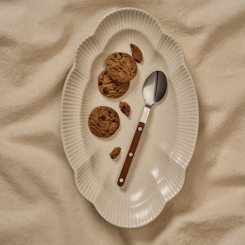 바겐슈타이거 스텐 304 셀레스트 벨루어 커트러리 디저트 스푼 우드(WAGENSTEIGER Stainless Steel 304 Celeste Velour Dessert Spoon (Wood)) - 2