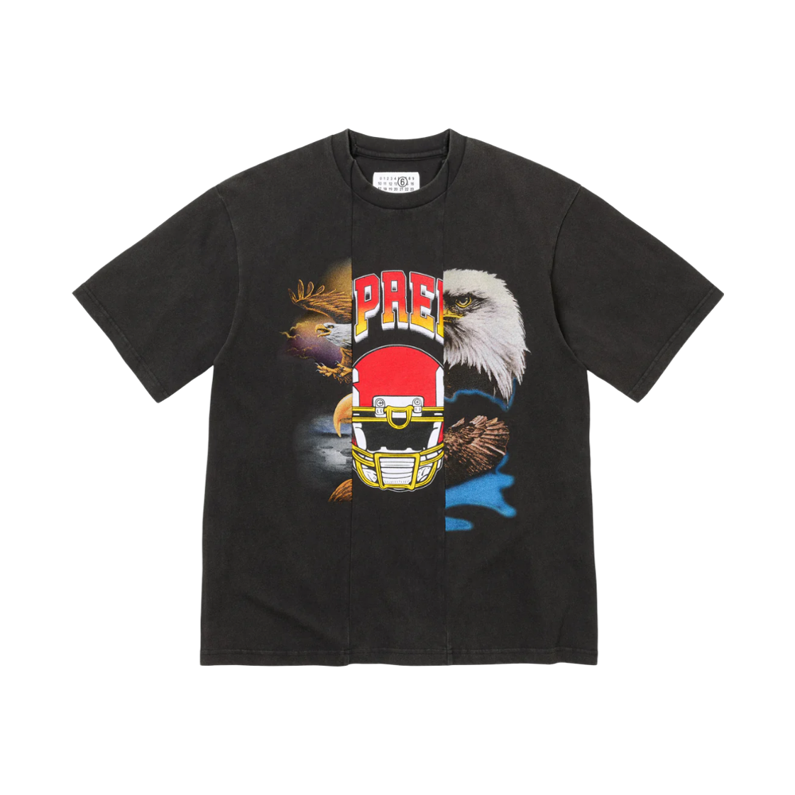 - Supreme x MM6 Maison Margiela Split S/S Top Black - 26SS