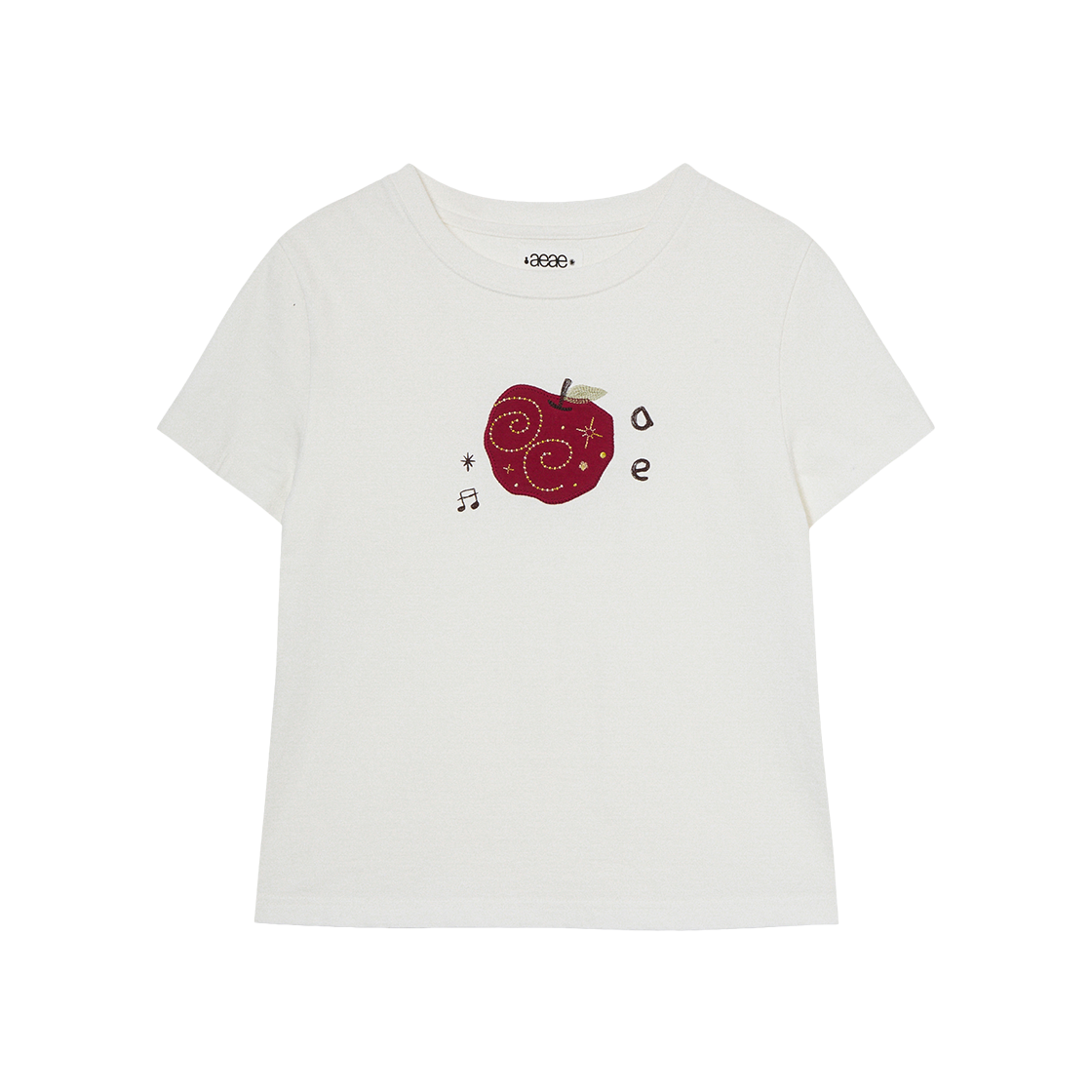 [예약 배송] 에이이에이이 링고 티 화이트([예약 배송] AEAE Ringo Tee White)