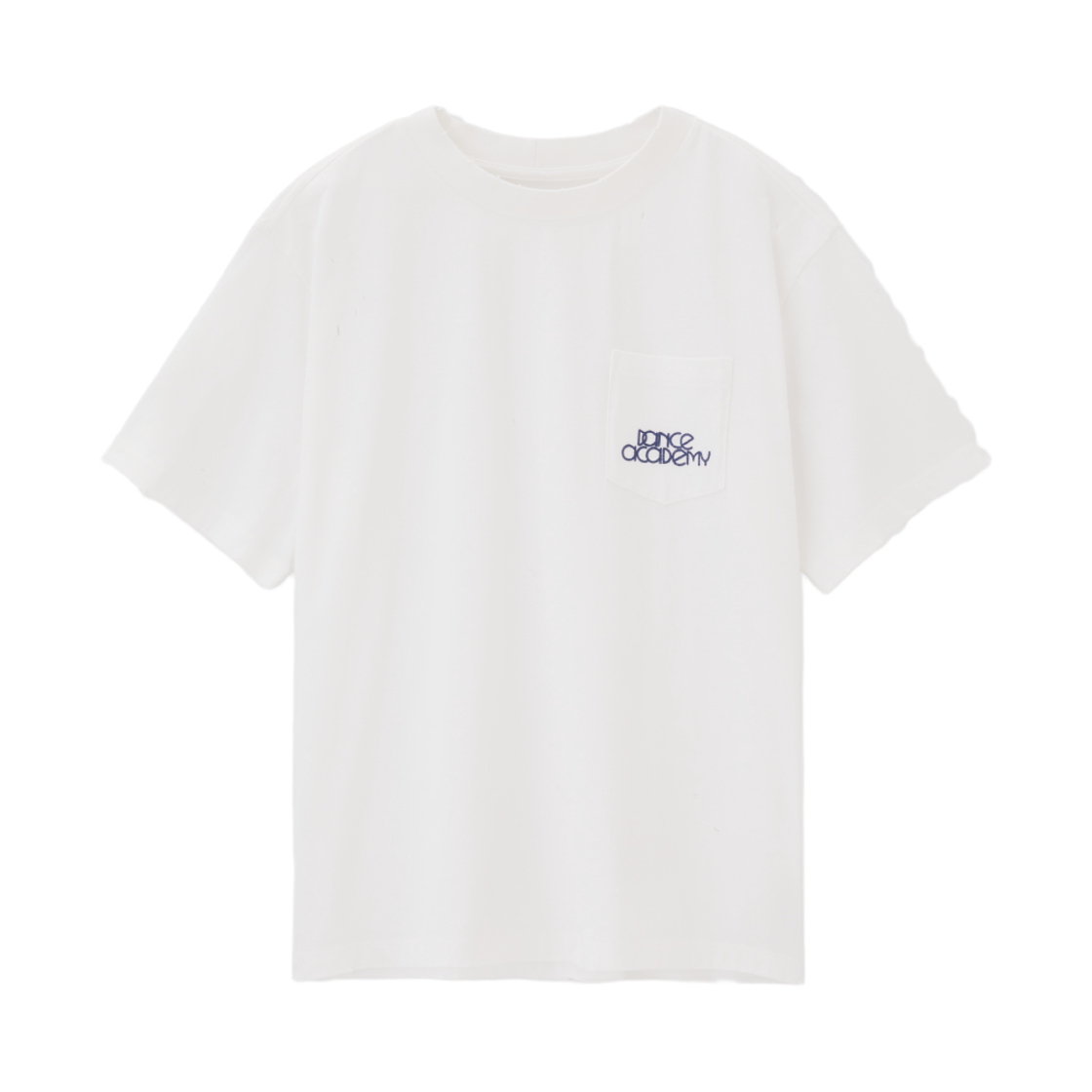 LL25WJSS005OW LLEGE Sun-Bleached Effect T-Shirt Off White