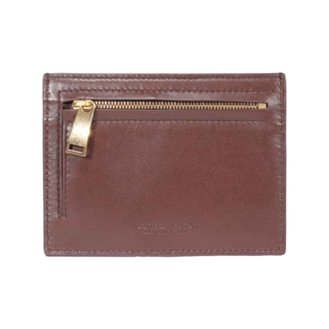 보테가 베네타 지퍼 카드 홀더 브라우니(Bottega Veneta Zipped Card Holder Brownie) - 2