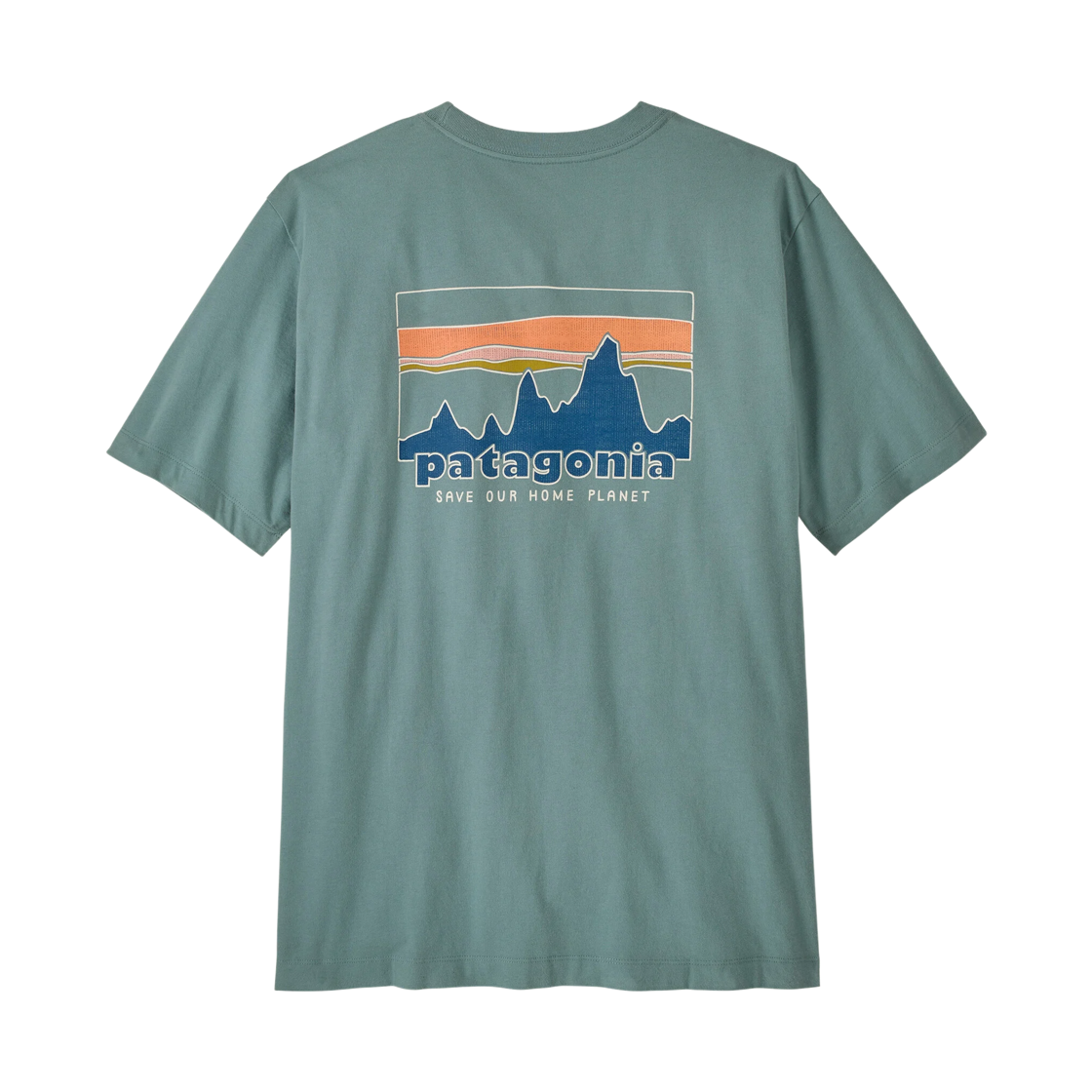 파타고니아 73 스카이라인 티셔츠 블루 세이지(Patagonia 73 Skyline T-Shirt Blue Sage) - 2