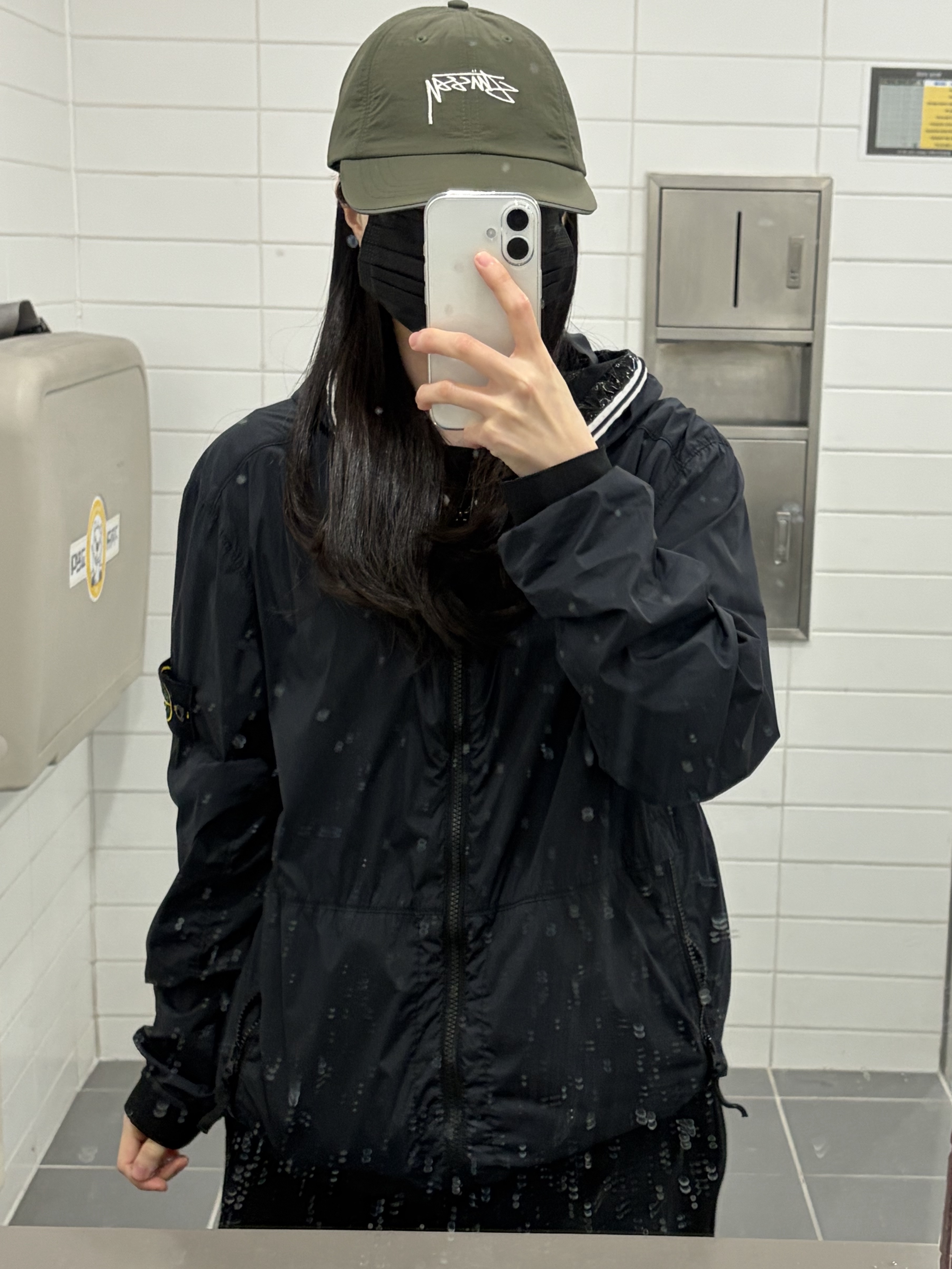 Stussy Low Profile Smooth Stock Strapback Green 착용 스타일