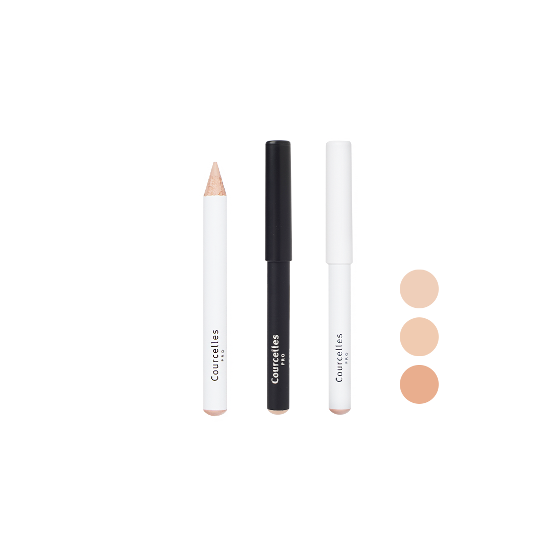 [15% 쿠폰] 꾸셀 컨실러 펜슬 미니 3([15% 쿠폰] Courcells Concealer pencil mini 3set)