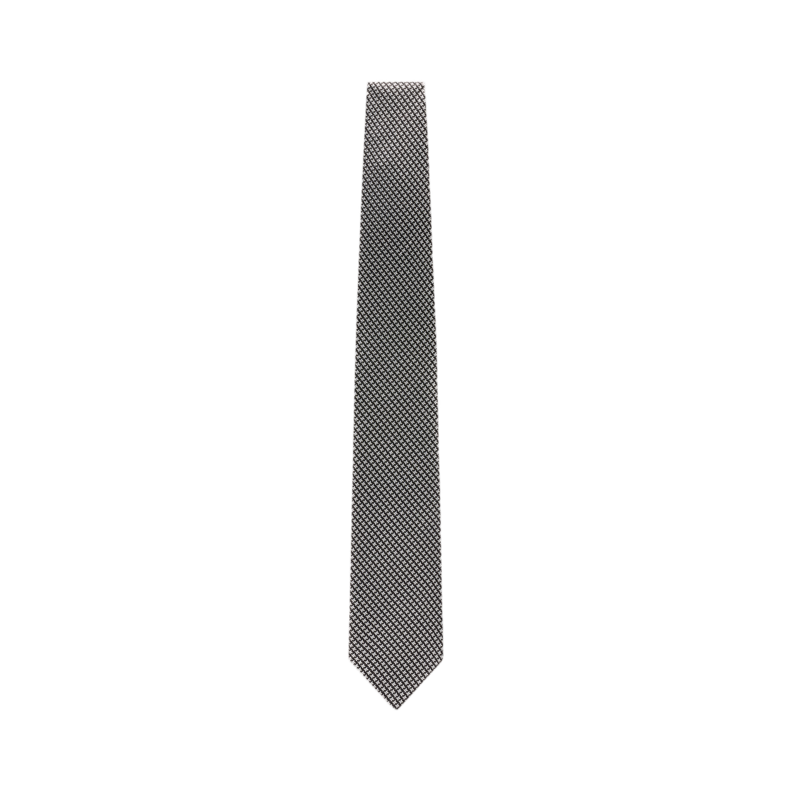 톰포드 스타 패턴 타이 블랙 앤 화이트(Tom Ford Stars Pattern Tie Black And White)