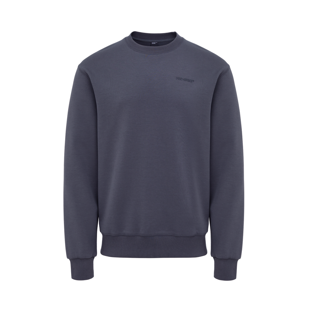 프로-스펙스 유니 테크플리스 베이직 스웨트셔츠 그레이(PRO-SPECS Unisex Tech Fleece Basic Sweatshirt Gray) - 1