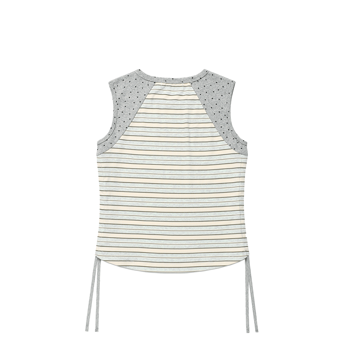 카비시 멀티 스트라이프 슬리브리스 블루(CAVISH Multi Stripe Sleeveless Blue) - 2
