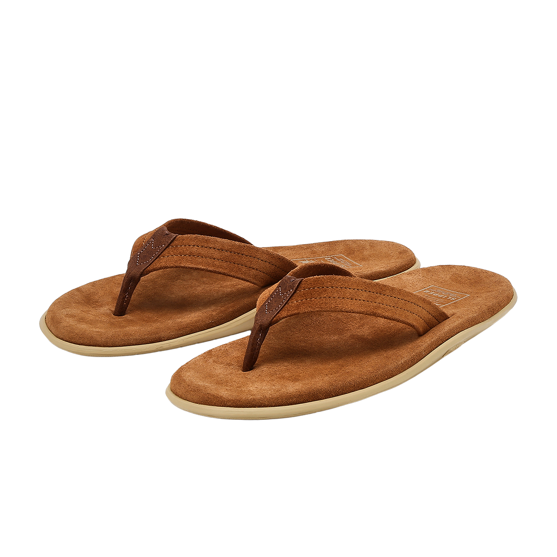 아일랜드 슬리퍼 남여공용 브라운 얼티밋 스웨이드 Y 슬라이드(Island Slipper Unisex Brown Ultimate Suede Y-Slide) - 2