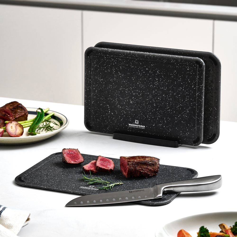 바겐슈타이거 블랙 마블 인덱스 도마 3종 세트(WAGENSTEIGER Black Marble Index Cutting Board 3-Piece Set) - 6