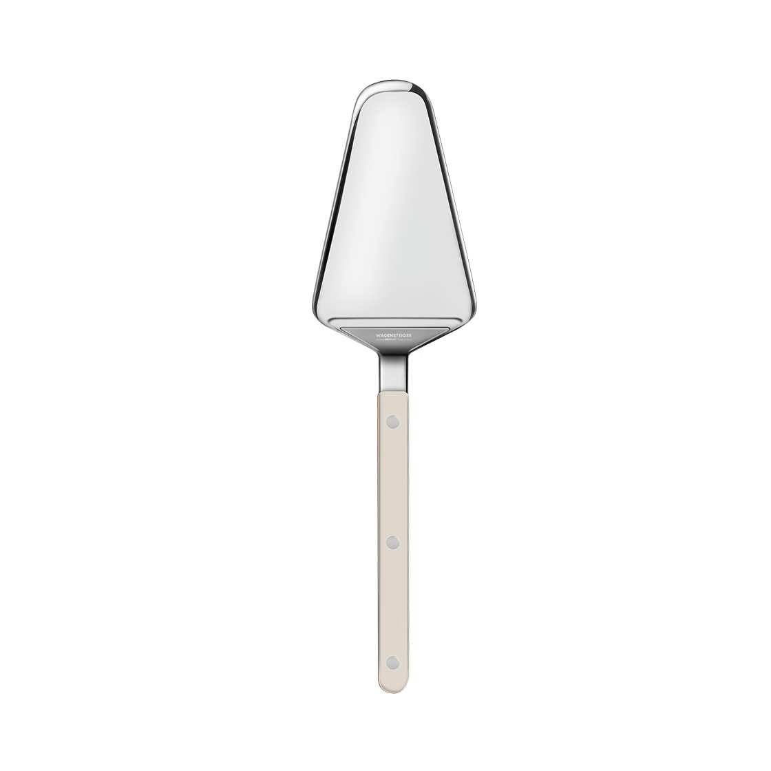 바겐슈타이거 스텐 304 셀레스트 트리니티 삼각스패치 웜 아이보리(WAGENSTEIGER Stainless Steel 304 Celeste Trinity Triangle Spatula (Warm Ivory))