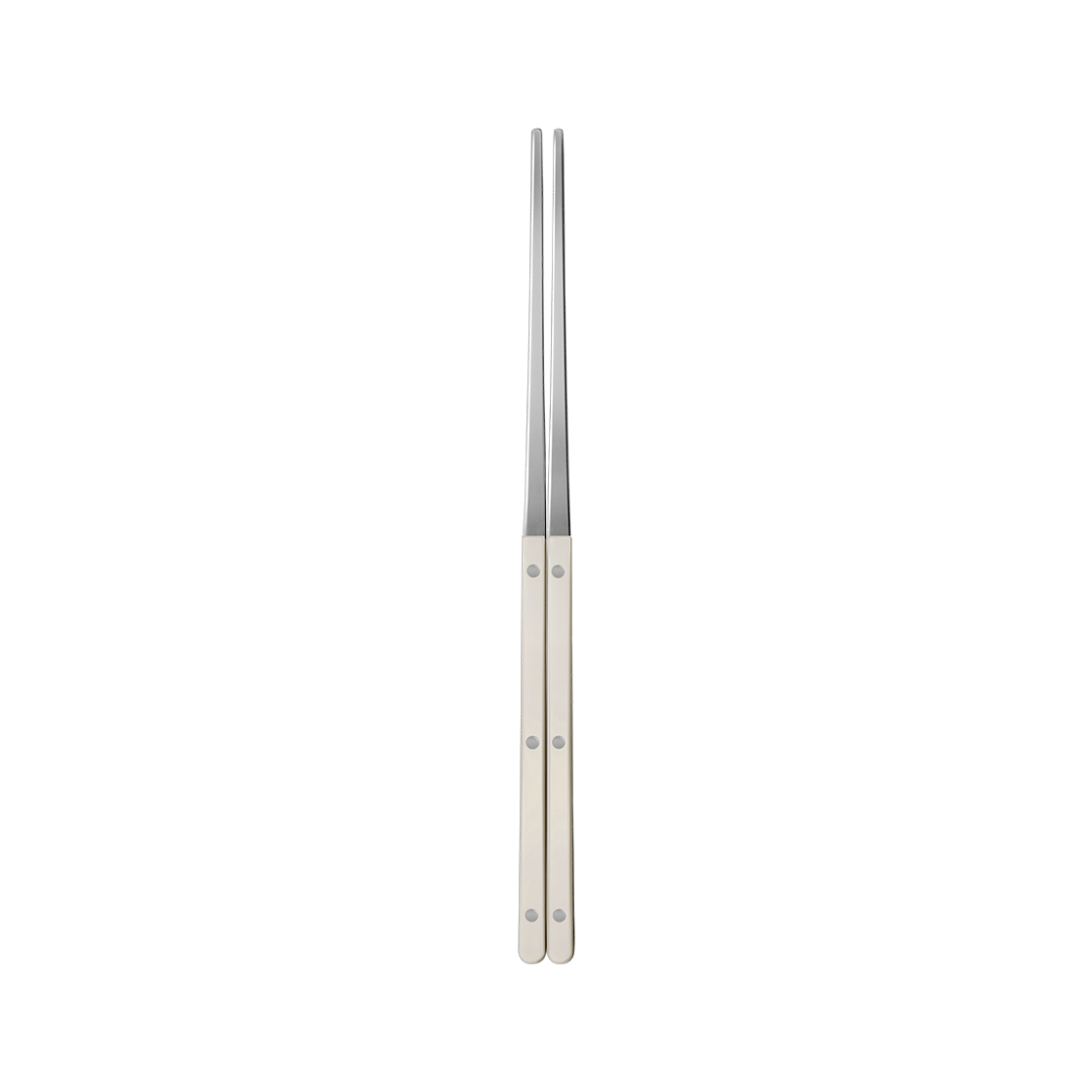 바겐슈타이거 스텐 304 셀레스트 벨루어 커트러리 찹스틱 웜 아이보리(WAGENSTEIGER Stainless Steel 304 Celeste Velour Chopsticks (Warm Ivory))
