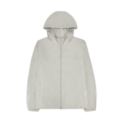 Matin Kim Matin High Neck Hoody Coating Jumper Light Grey