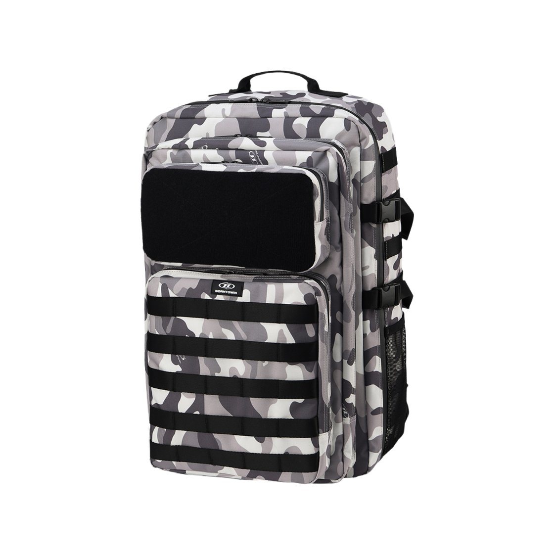 본투윈 T0 택티컬 백팩 그레이 카모(BORN TO WIN T0 Tactical Backpack Grey Camo)