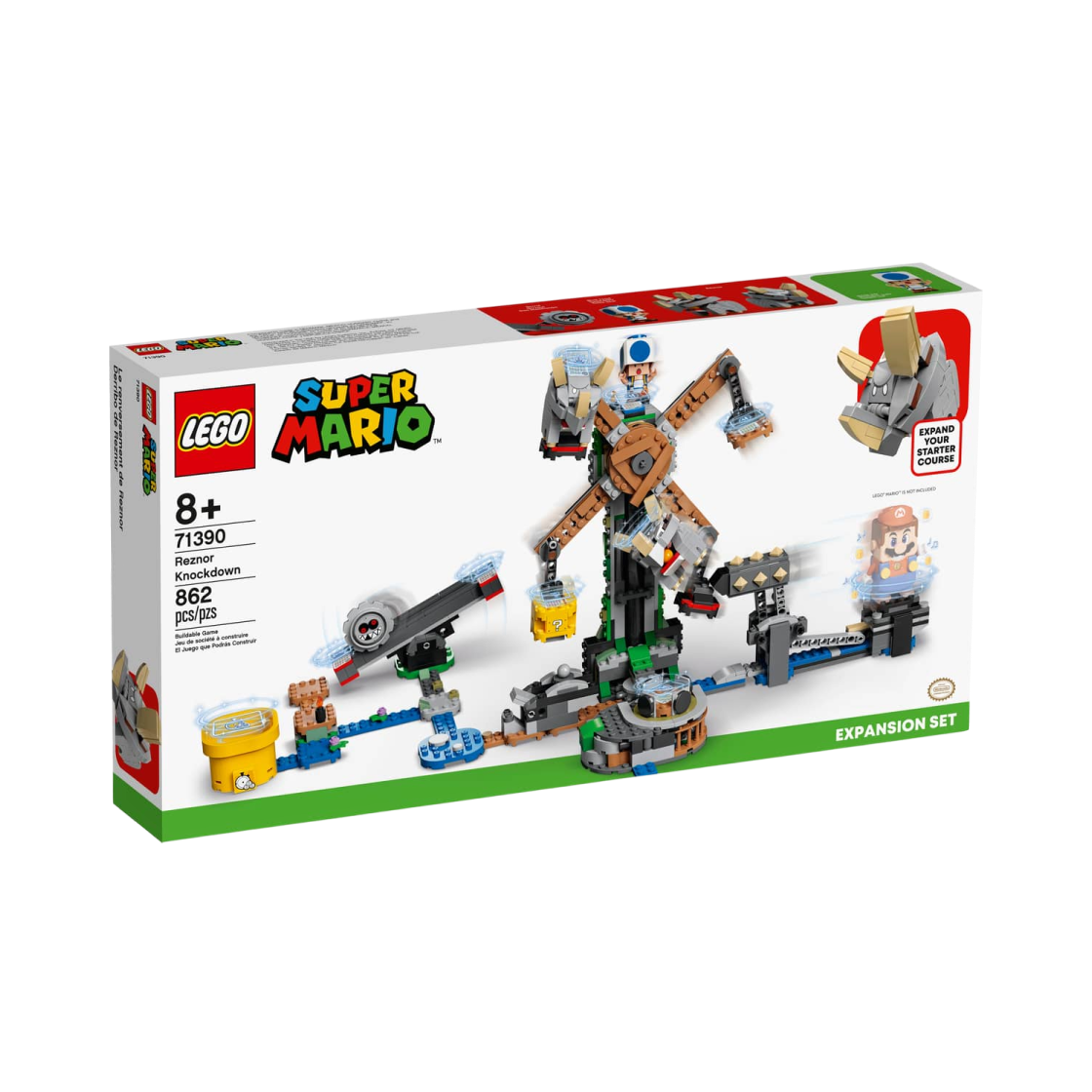 레고 슈퍼 마리오 뿌리뿌리 녹다운 확장팩(Lego Super Mario Reznor Knockdown Expansion Set) - 2