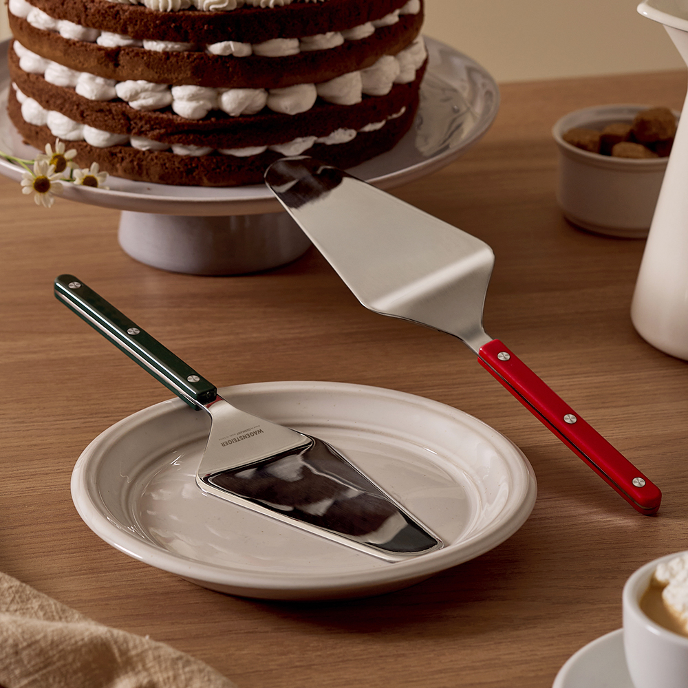 바겐슈타이거 스텐 304 셀레스트 트리니티 삼각스패치 브릭 레드(WAGENSTEIGER Stainless Steel 304 Celeste Trinity Triangle Spatula (Brick Red)) - 2