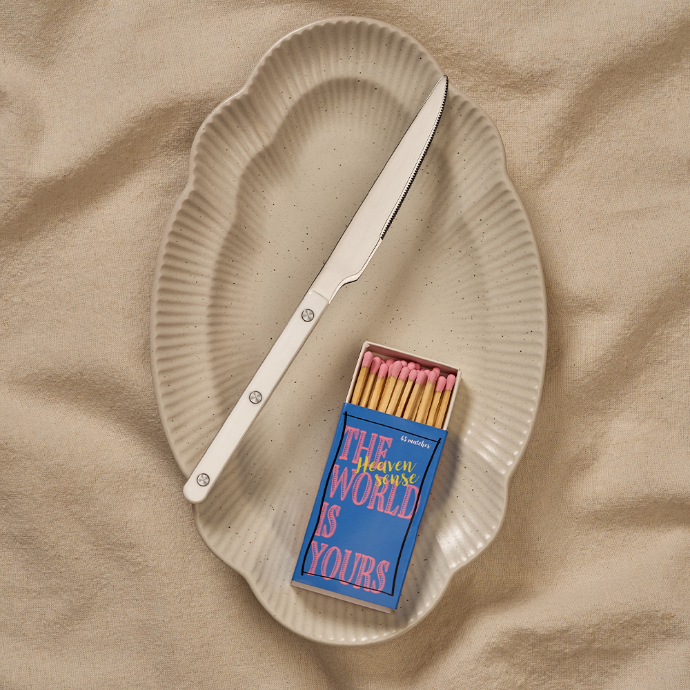 바겐슈타이거 스텐 셀레스트 벨루어 커트러리 나이프 소프트 화이트(WAGENSTEIGER Stainless Steel Celeste Velour Knife (Soft White)) - 2