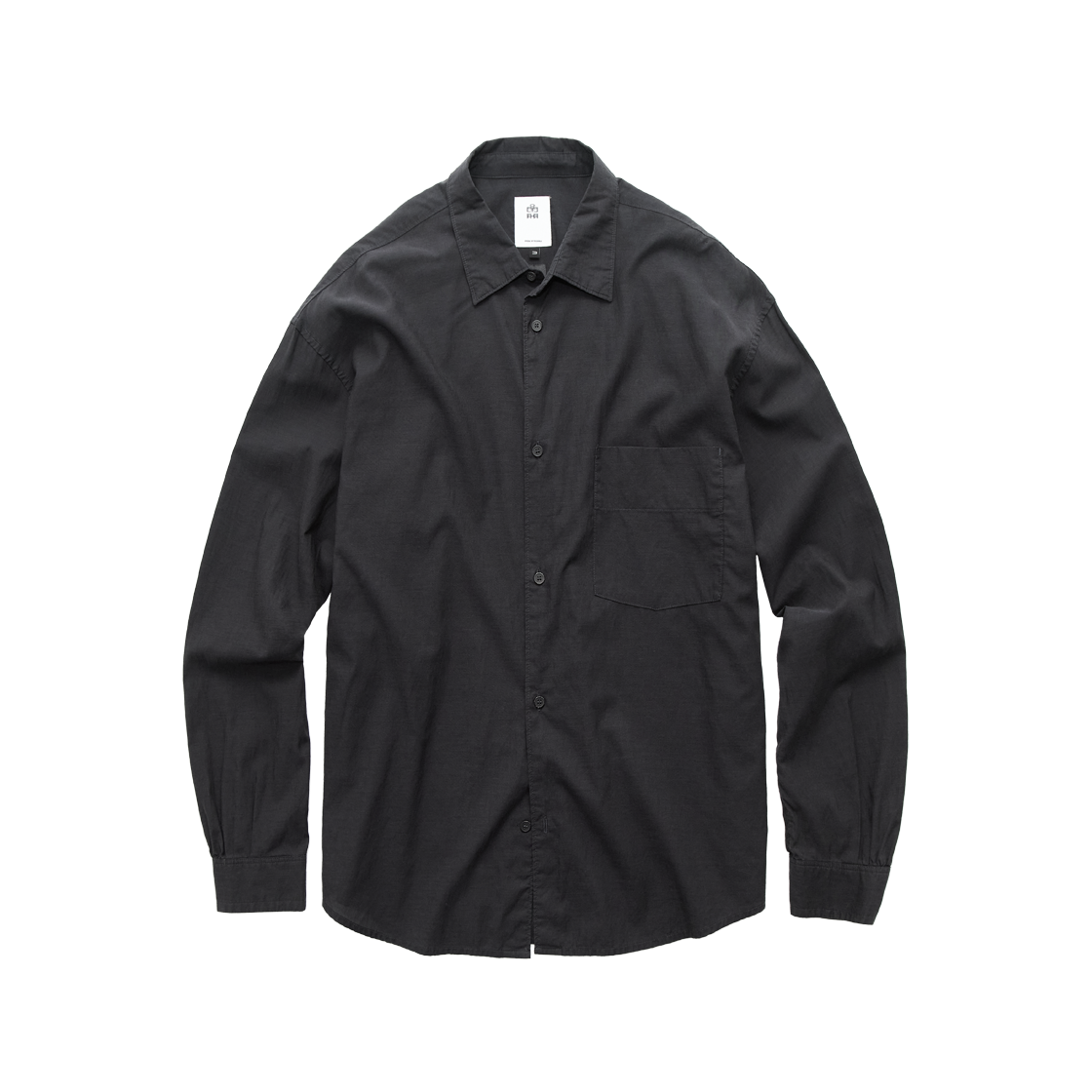 PL6PSH3561I6 Polyteru Tenco Loosed Shirt 2.0 Dark Navy