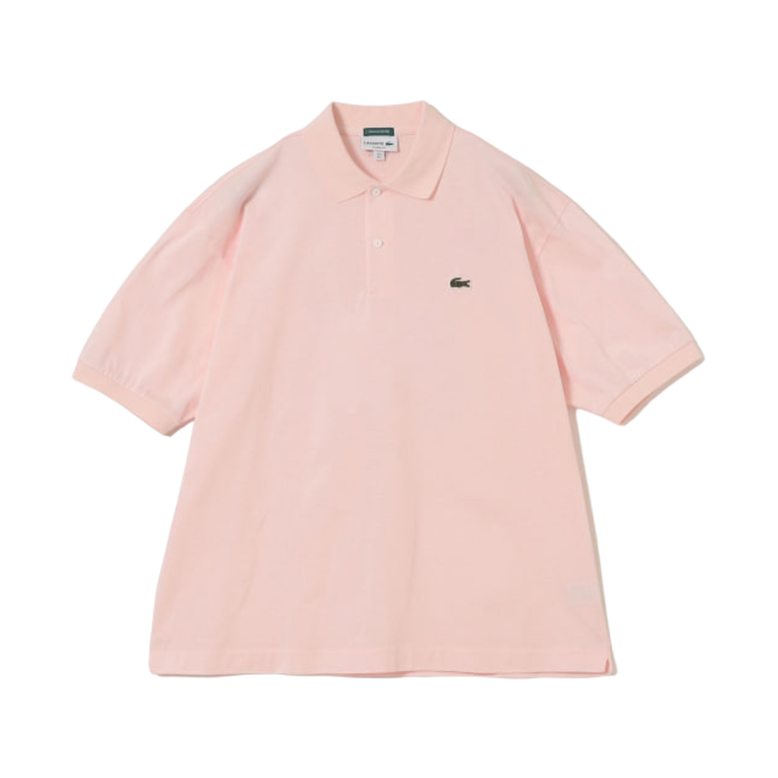 빔즈 x 라코스테 헤비 카노코 폴로 셔츠 플라망(Beams x Lacoste Heavy Canoco Polo Shirt Flamant) - 1