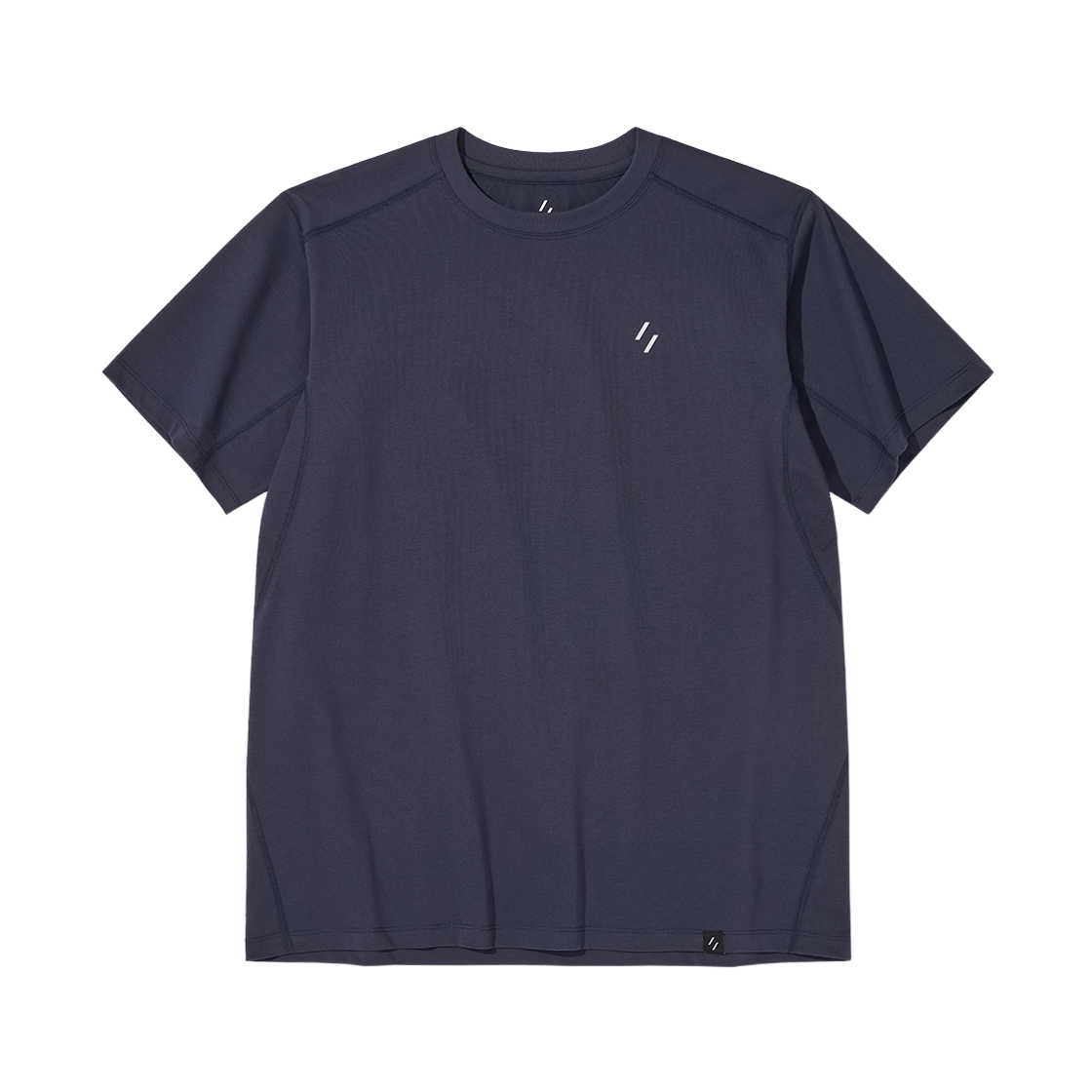 WBFUTS003NY WELTER EXPERIMENT Aeren T-Shirt Navy