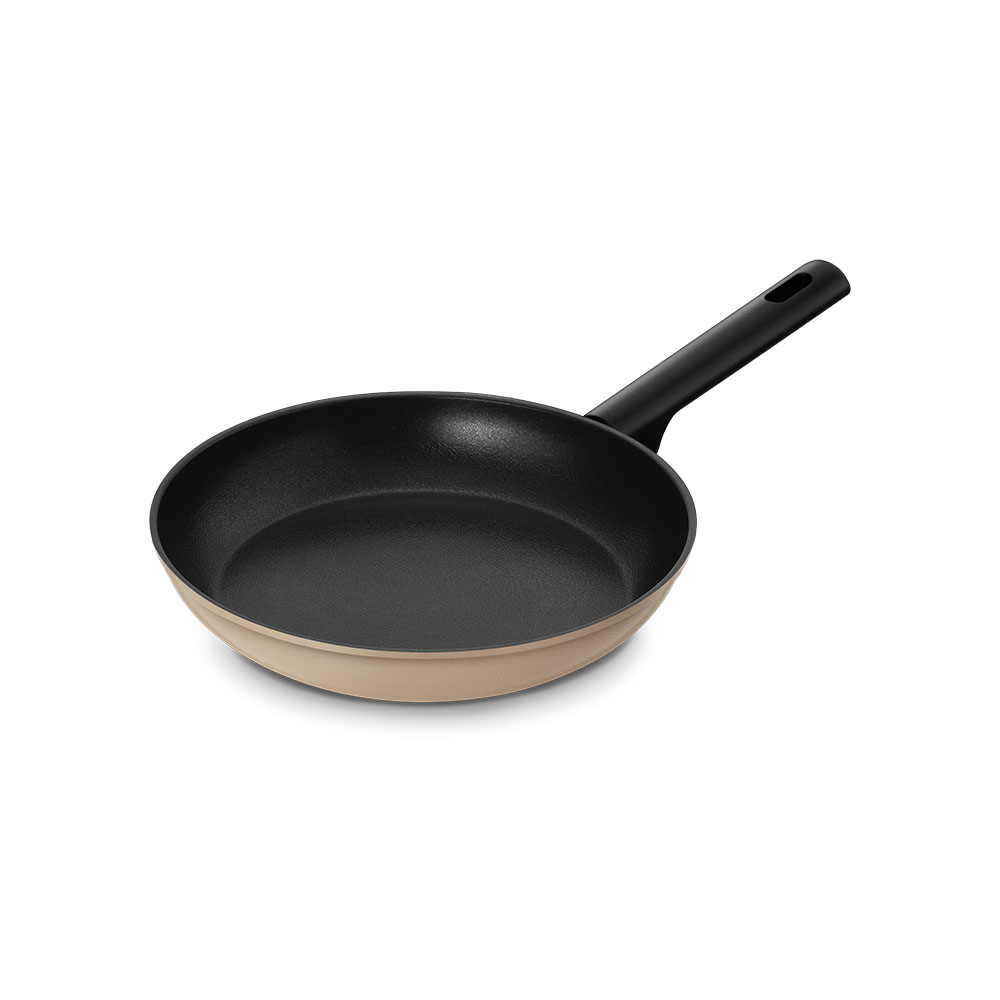 바겐슈타이거 국내생산 톤앤톤 티타늄코팅 프라이팬 24cm 베이지(WAGENSTEIGER Tone & Tone Titanium Coated Frying Pan 24cm (Beige)) - 6