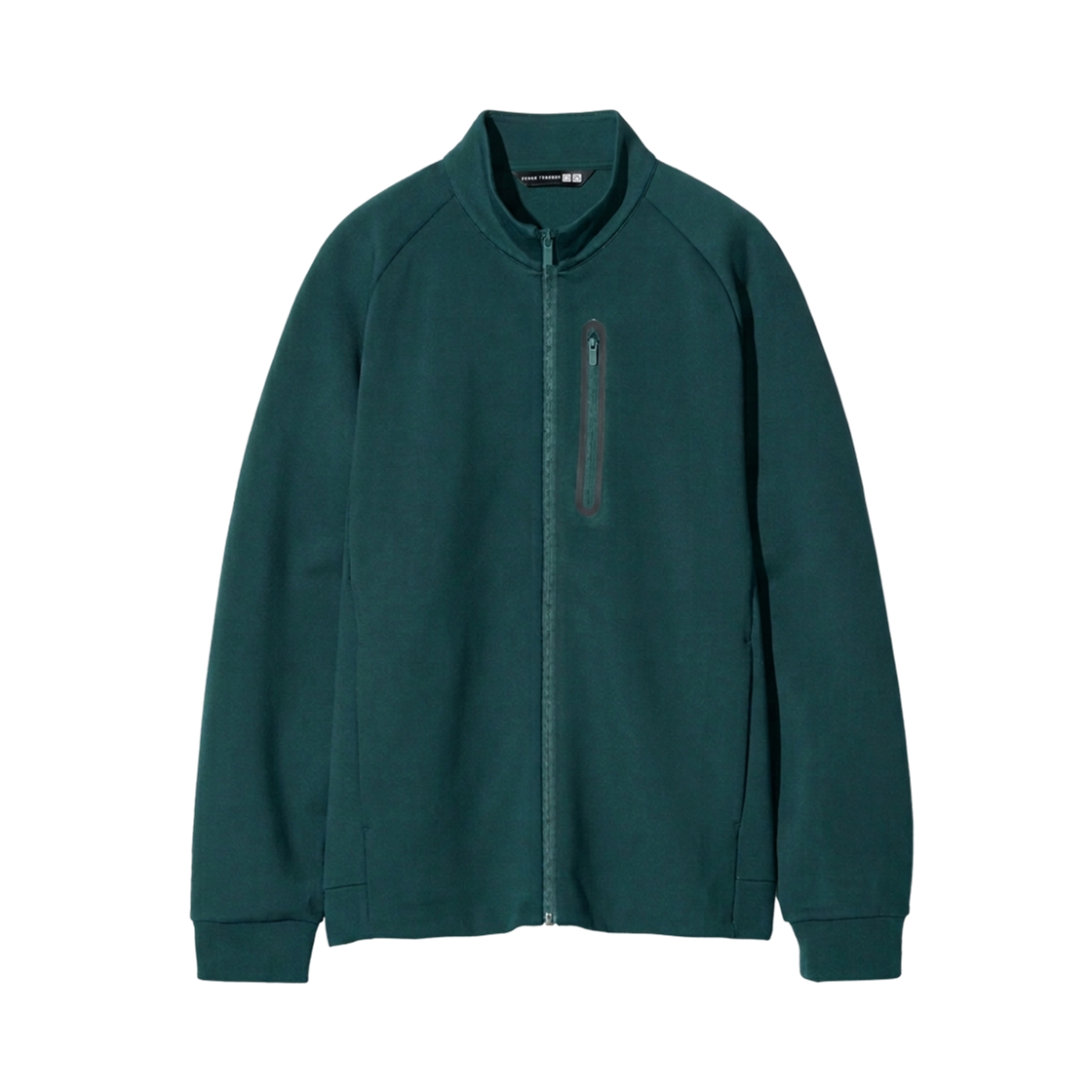유니클로 x 로저 페더러 드라이 스트레치 스웨트 자켓 그린(Uniqlo x Roger Federer Dry Stretch Sweat Jacket Green)