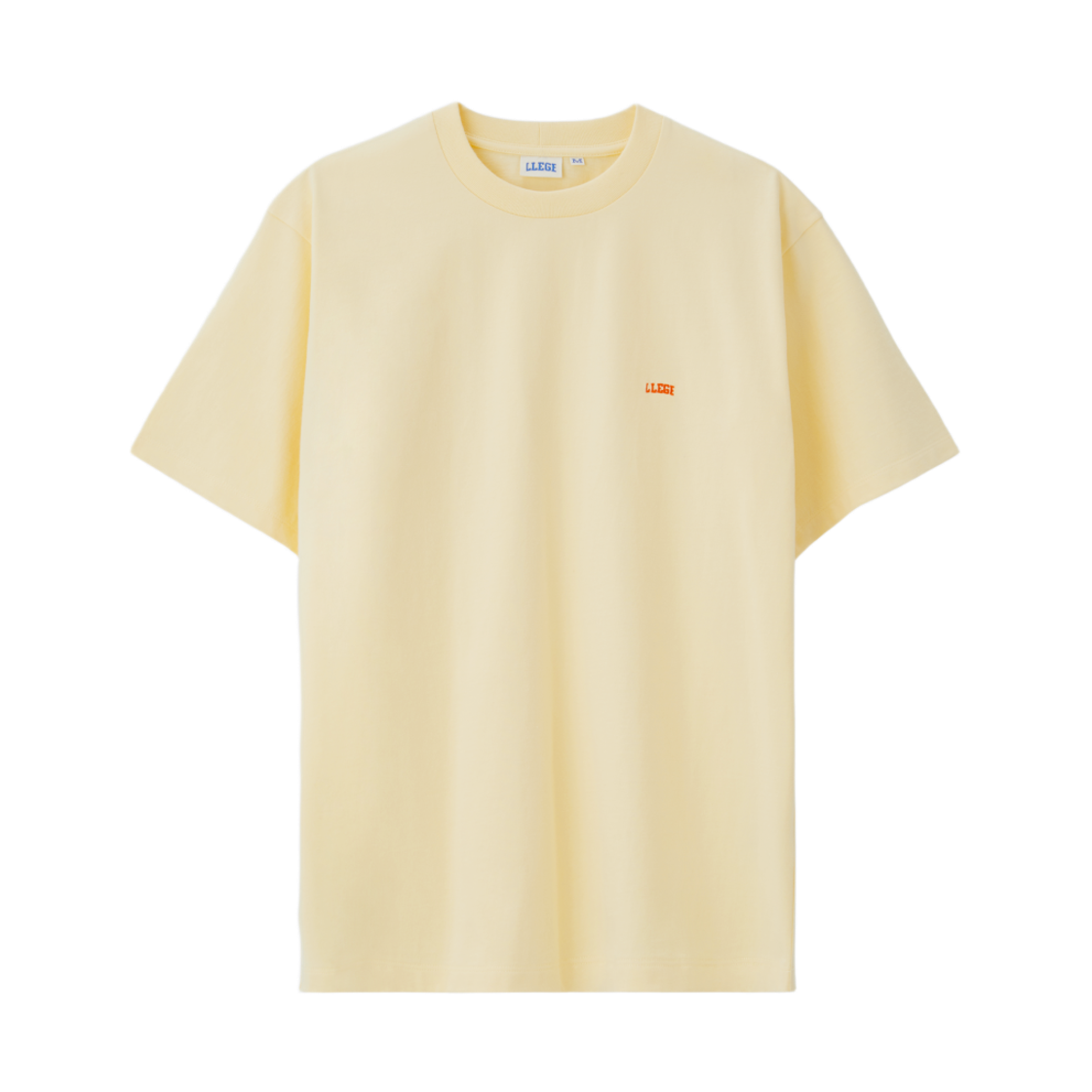 LL25WJSS001YE LLEGE Llege Logo T-Shirt Yellow