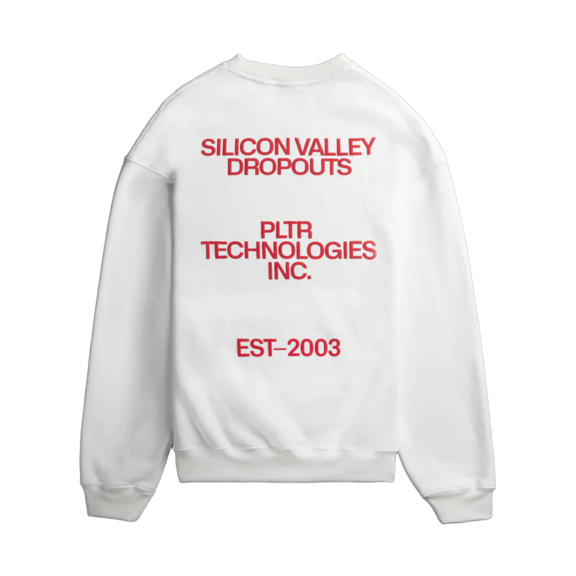 팔란티어 SV 드롭아웃 크루 화이트(Palantir SV Dropouts Crew White)