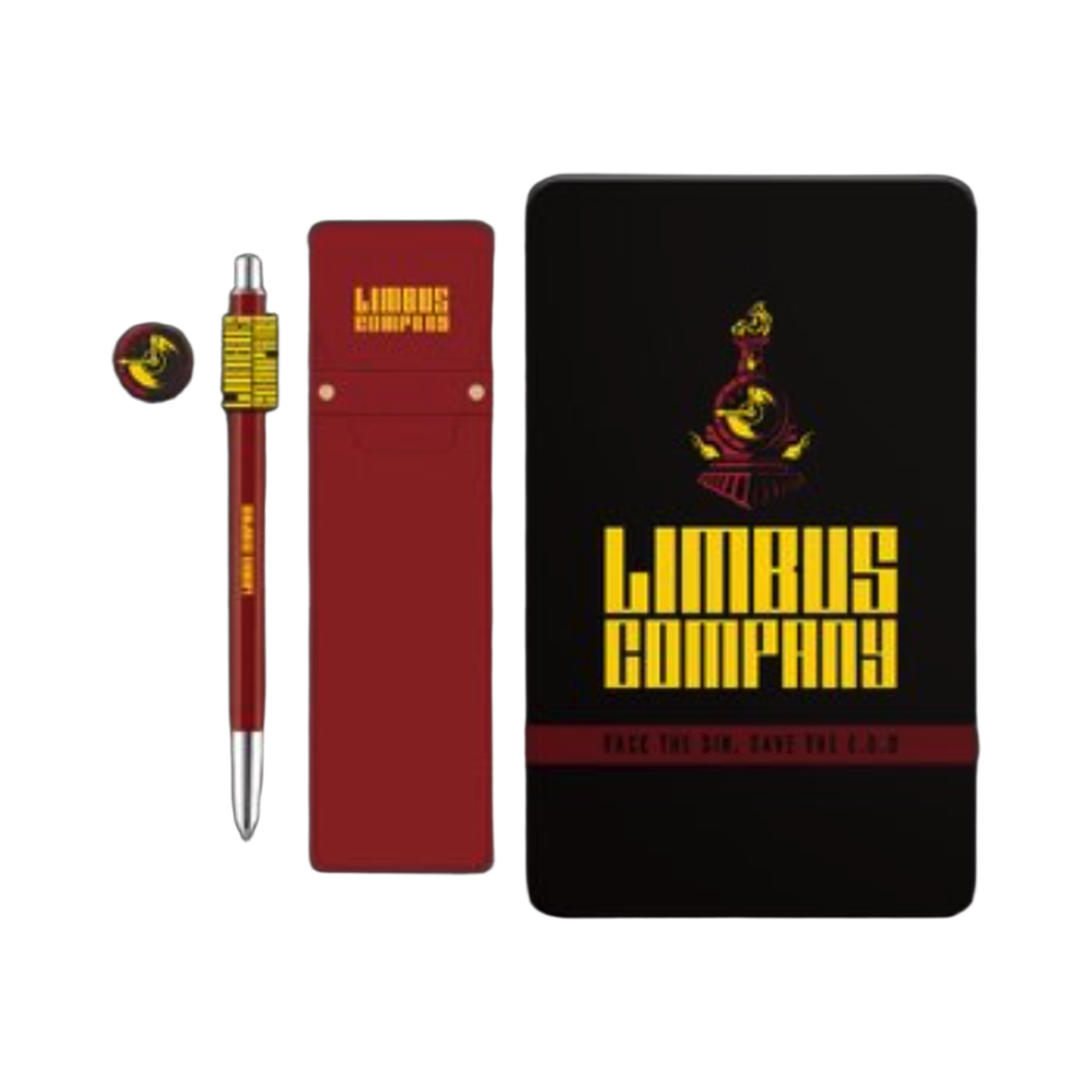 림버스 컴퍼니 모나미 볼펜 앤 틴 케이스 세트(Limbus Company Monami Ballpoint Pen & Tin Case Set) - 1