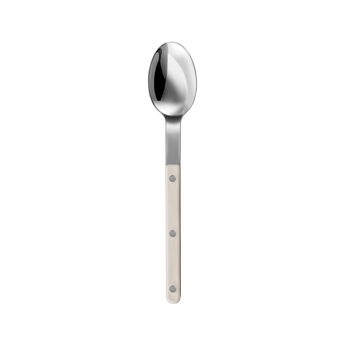 바겐슈타이거 스텐 304 셀레스트 벨루어 커트러리 스푼 웜 아이보리(WAGENSTEIGER Stainless Steel 304 Celeste Velour Spoon (Warm Ivory)) - 1