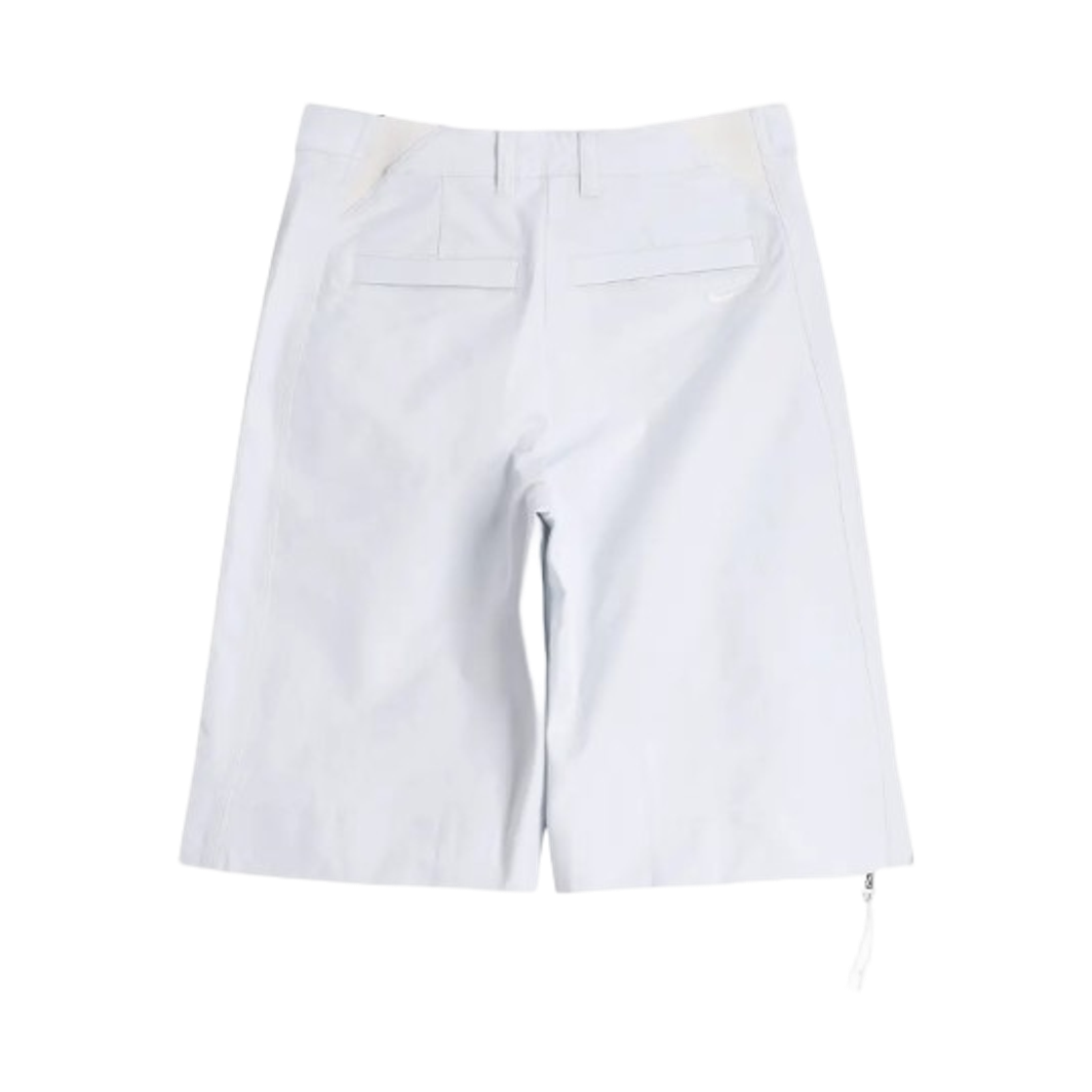 (W) 나이키 NSW 에어레버런트 로우 라이즈 쇼츠 서밋 화이트((W) Nike NSW Airreverent Low-Rise Shorts Summit White) - 2