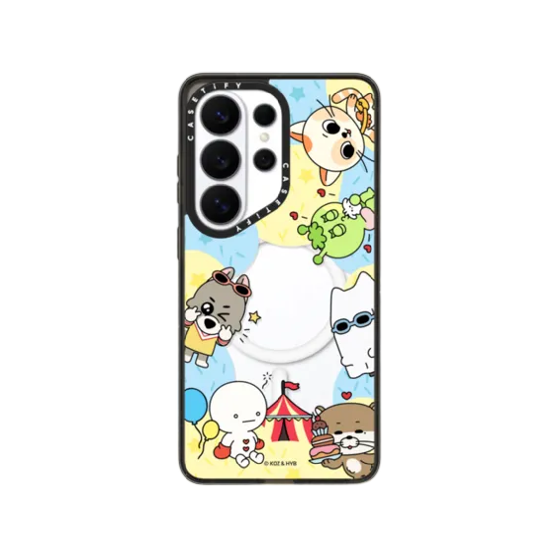 케이스티파이 x 쁘넥도 포토 프레임 케이스 임팩트 마그네틱 케이스 블랙(Casetify x BBNEXDO Photo Frame Case Impact Magnetic Case Black) - 1