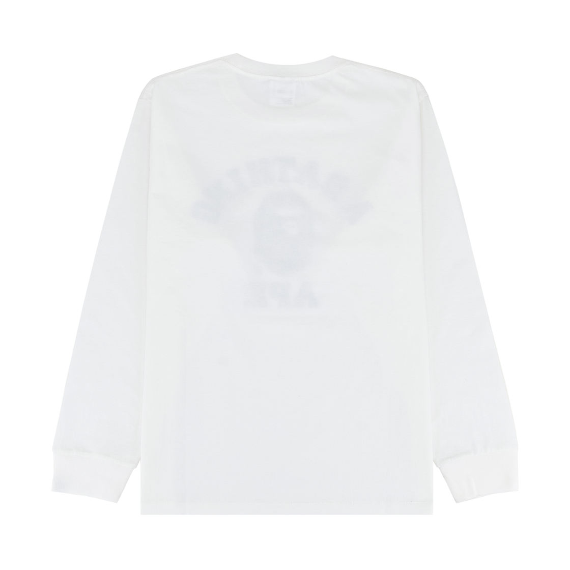 베이프 ABC 카모 컬리지 롱슬리브 티셔츠 화이트 그린(BAPE ABC Camo College L/S T-Shirt White Green) - 2