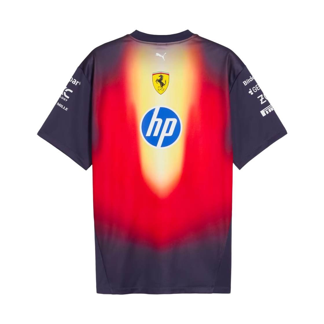 푸마 스쿠데리아 페라리 HP 레플리카 차이나 스페셜 티셔츠 딥 플럼 (논 마킹 버전)(Puma Scuderia Ferrari HP Replica China Special T-Shirt Deep Plum (Non Marking Ver.)) - 2