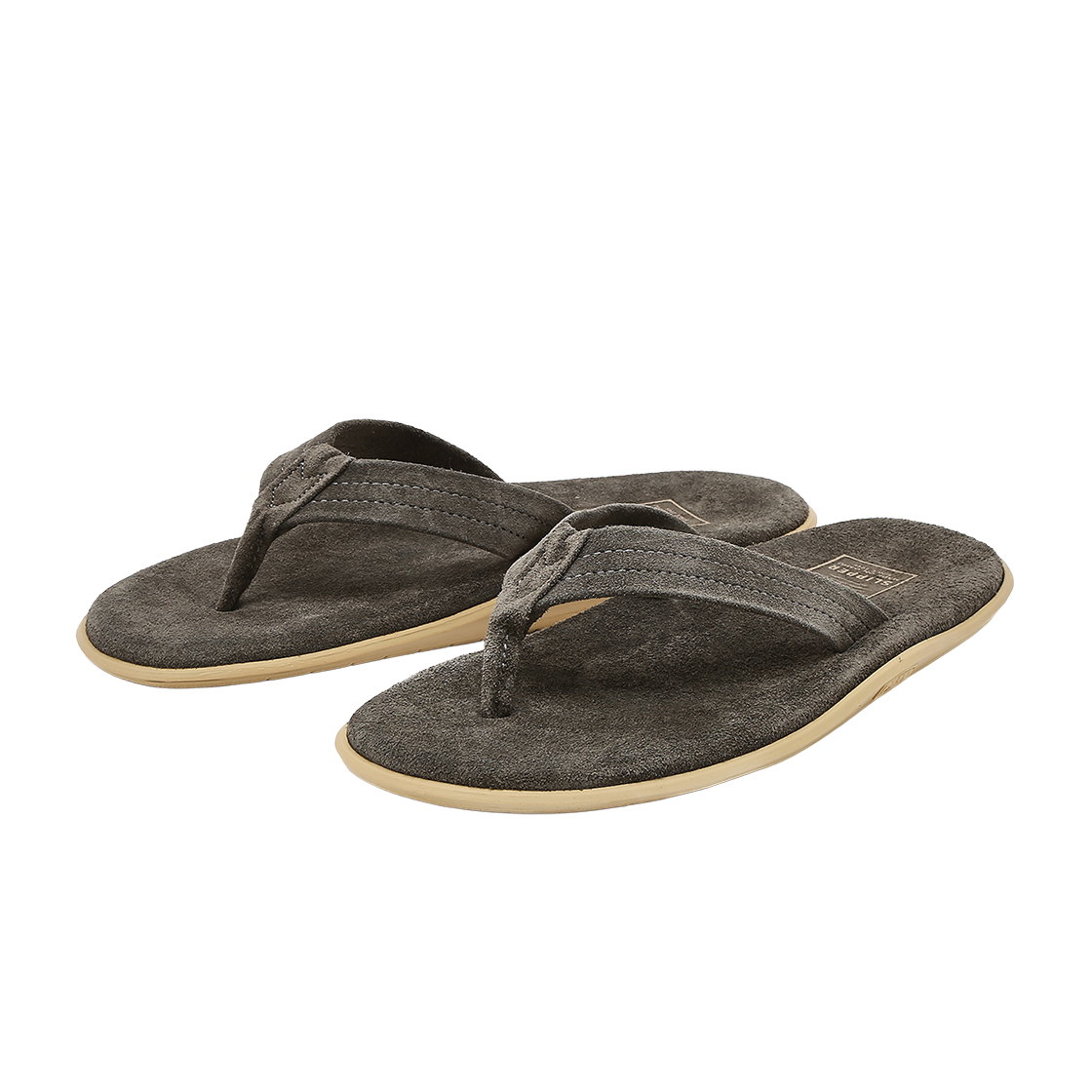 아일랜드 슬리퍼 남여공용 차콜 그레이 클래식 스웨이드 Y 슬라이드(Island Slipper Unisex Charcoal Grey Classic Suede Y-Slide) - 2