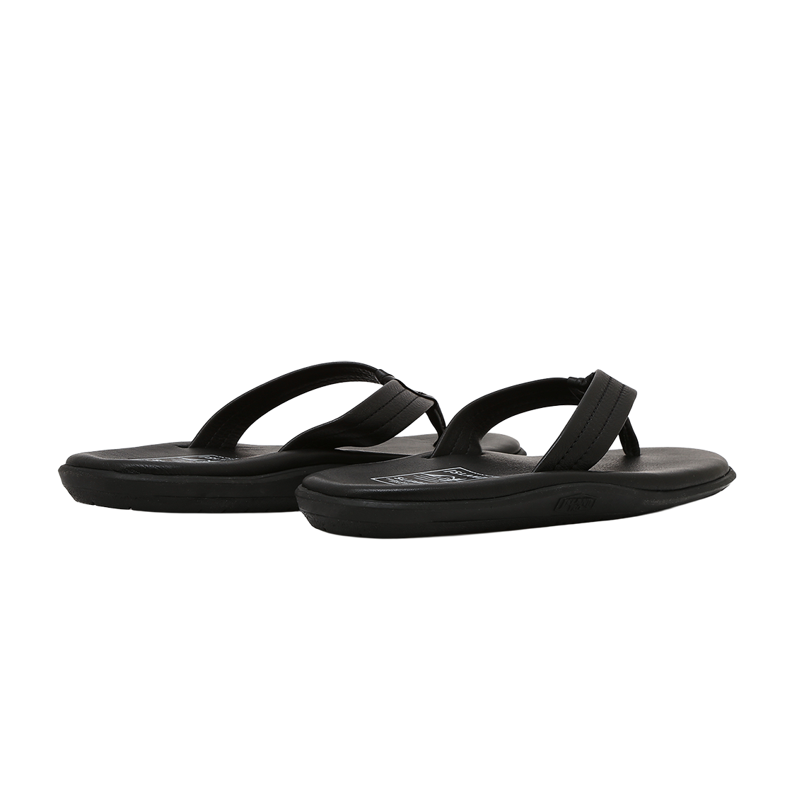 아일랜드 슬리퍼 남여공용 블랙 클래식 레더 Y 슬라이드(Island Slipper Unisex Black Classic Leather Y-Slide) - 3