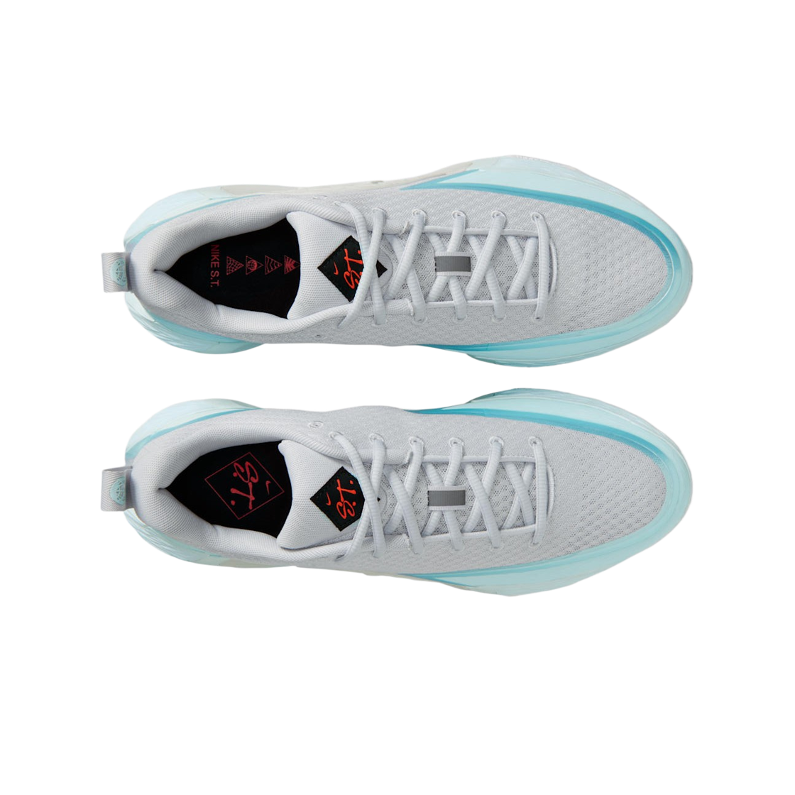 나이키 S.T. 글로우 EP 퓨어 플래티넘 글레이셔 블루(Nike S.T. Glow EP Pure Platinum Glacier Blue) - 2