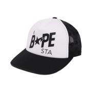 BAPE Sta Mesh Cap Black