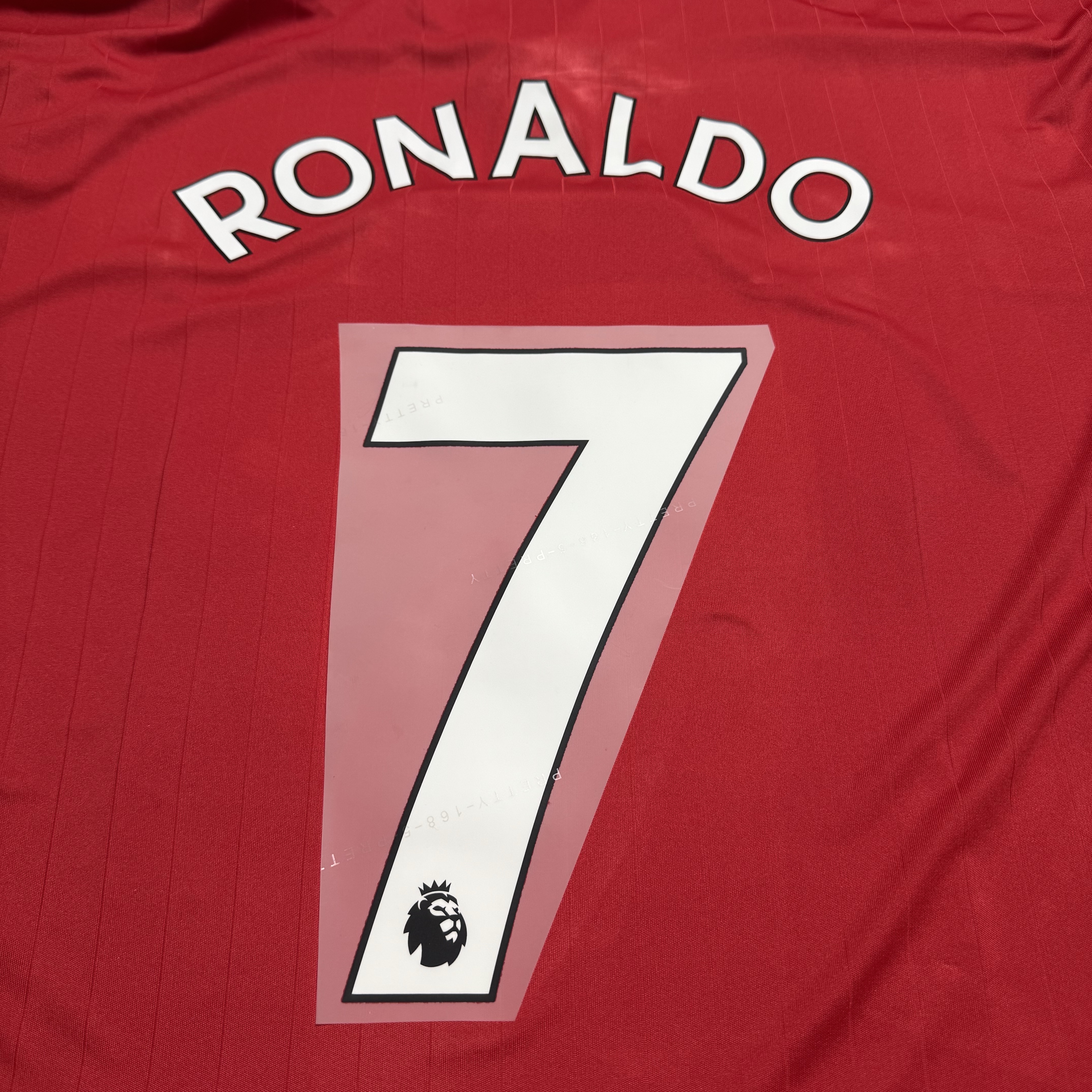 Adidas Manchester United 2022/23 Home Jersey Real Red - US Sizing (Non Marking Ver.) 착용 스타일