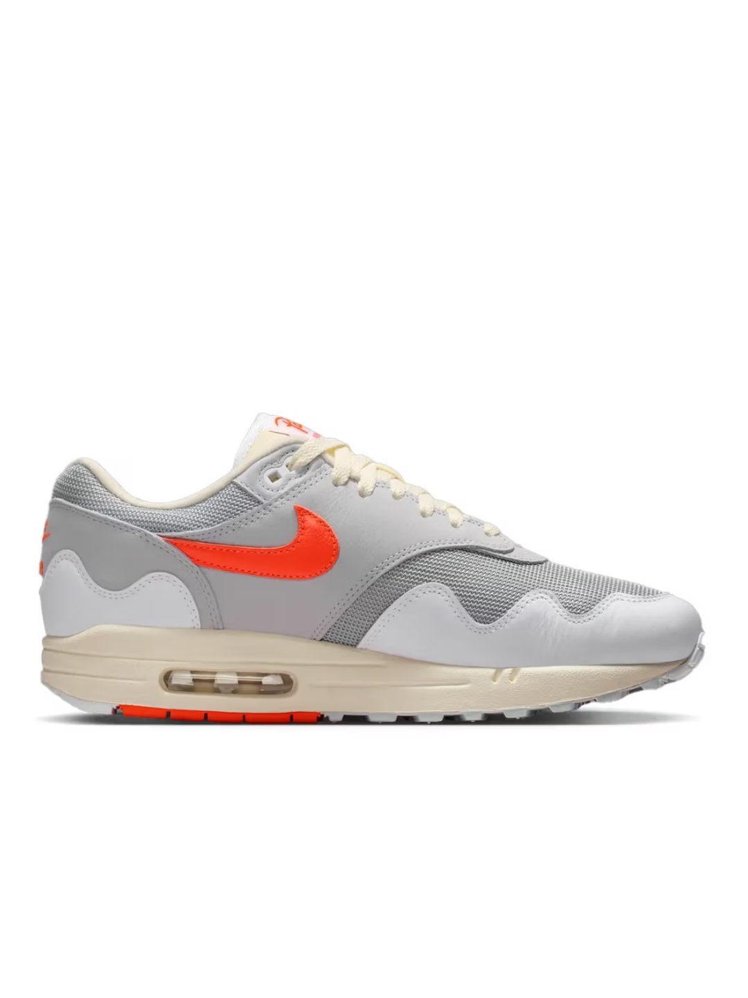 Nike x Patta Air Max 1 White Hyper Crimson 착용 스타일 - 2