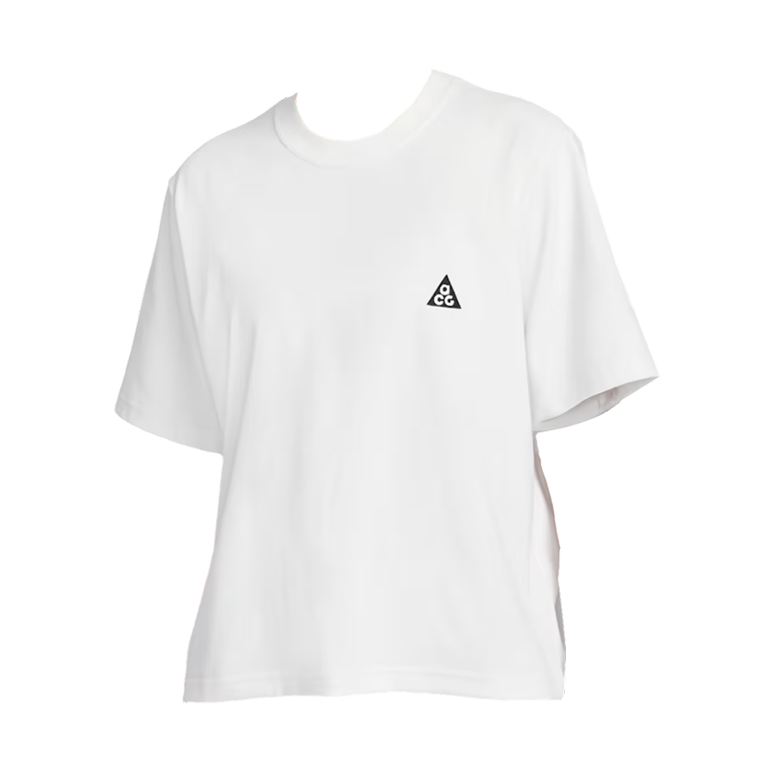 DJ3647-122 (W) Nike ACG Logo T-Shirt Summit White Black - Asia