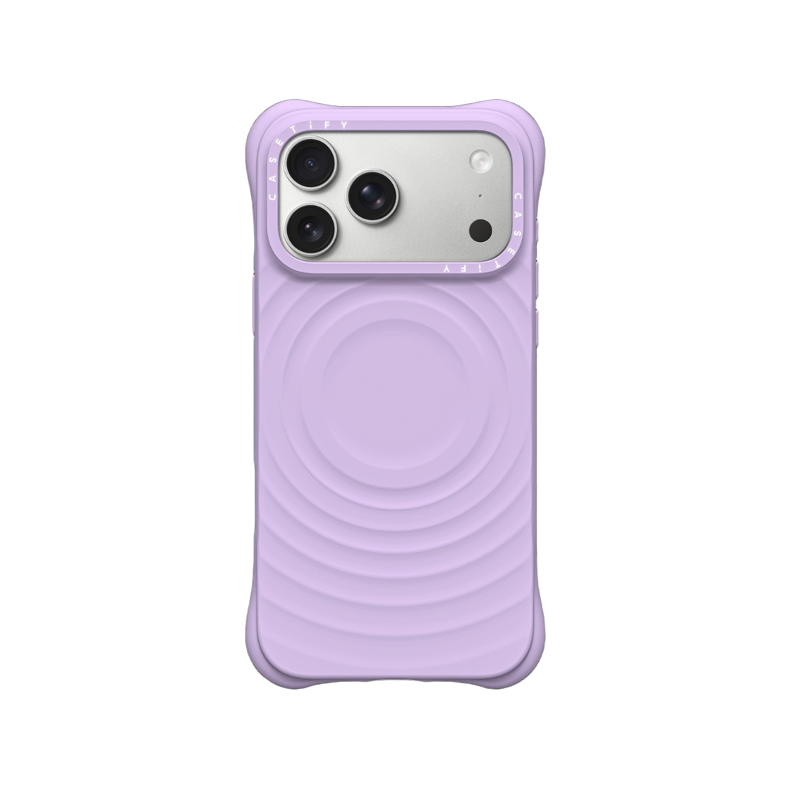 - Casetify Essentials iPhone Ripple Case Lavender