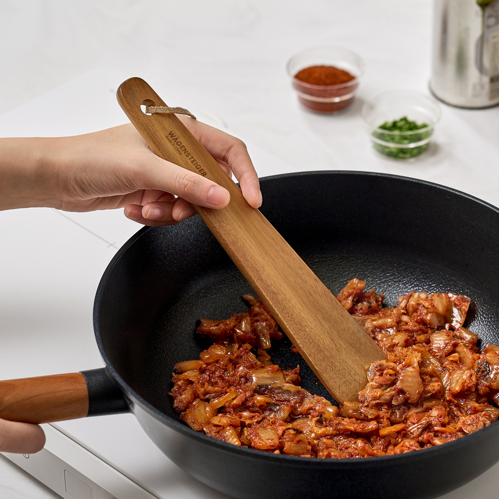 바겐슈타이거 원목 우든 스패츌라 2P세트 밥 전 달걀말이(WAGENSTEIGER Wooden Spatula 2P Set) - 2
