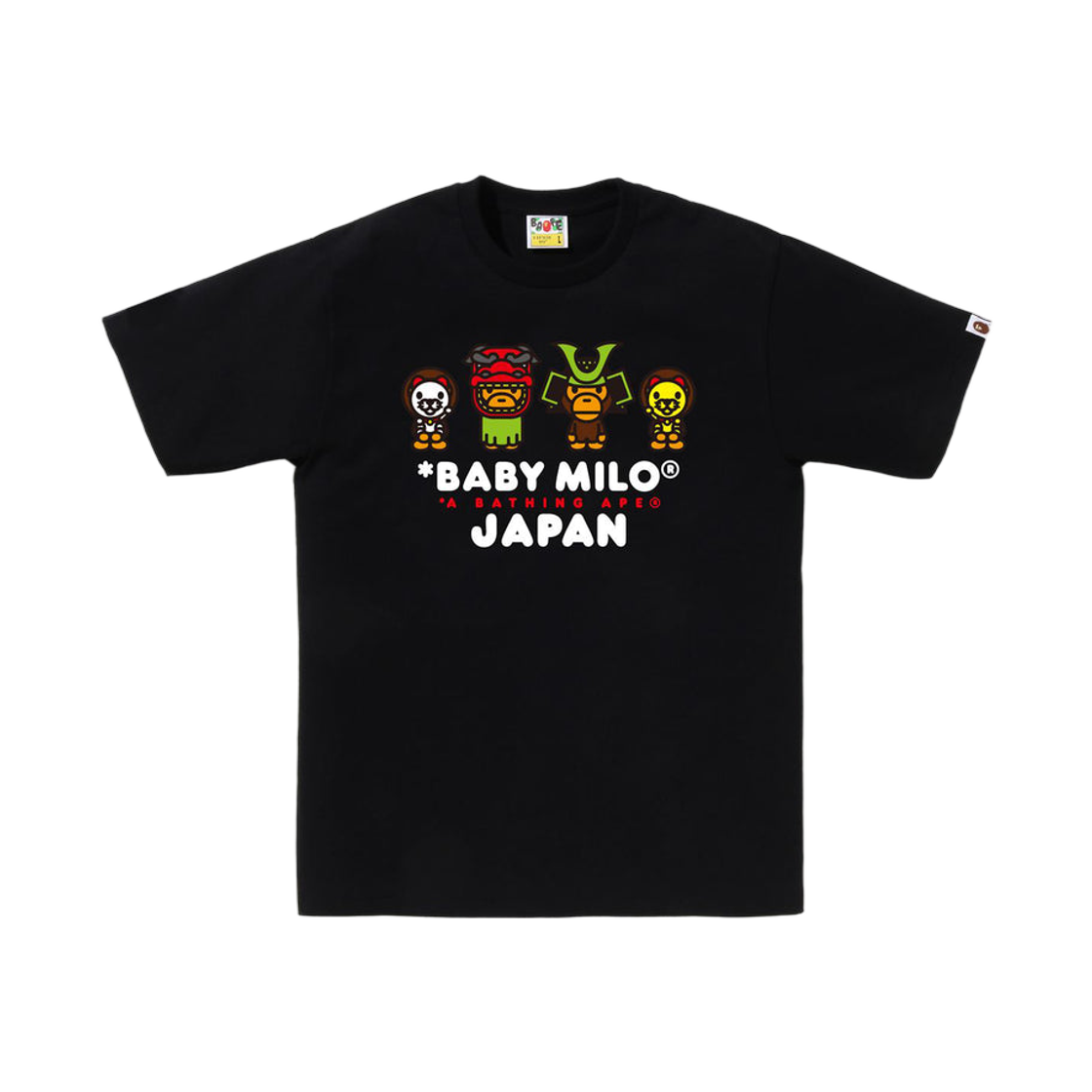 - BAPE Baby Milo Japan T-Shirt Black