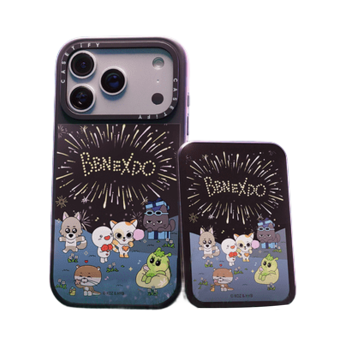 케이스티파이 x 쁘넥도 불꽃놀이 스페셜 세트(Casetify x BBNEXDO Firework Special Set)
